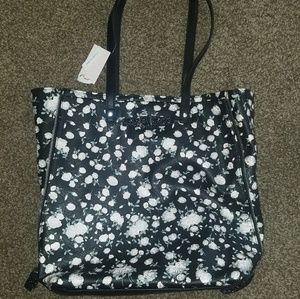 Candies rose tote bag w/ cute sparkle zippers!